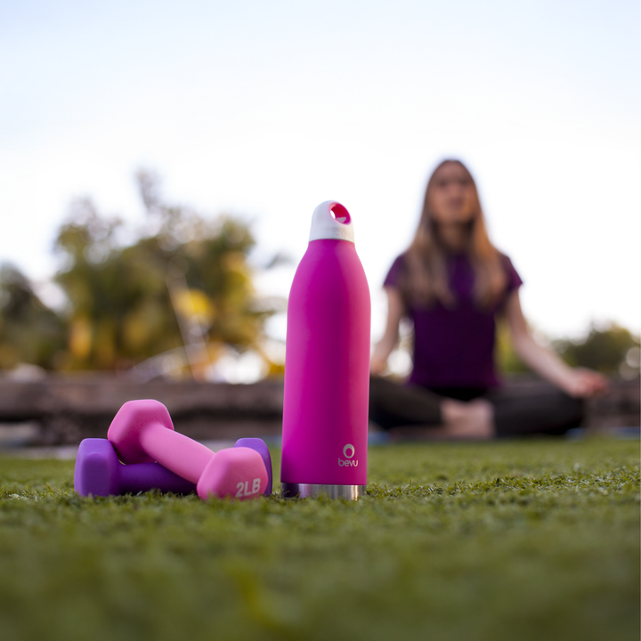 BEVU DUO STAINLESS STEEL INSULATED BOTTLE 25OZ (750ml) - bevulife.com