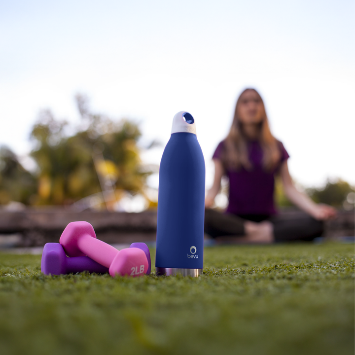 BEVU DUO STAINLESS STEEL INSULATED BOTTLE 25OZ (750ml) - bevulife.com