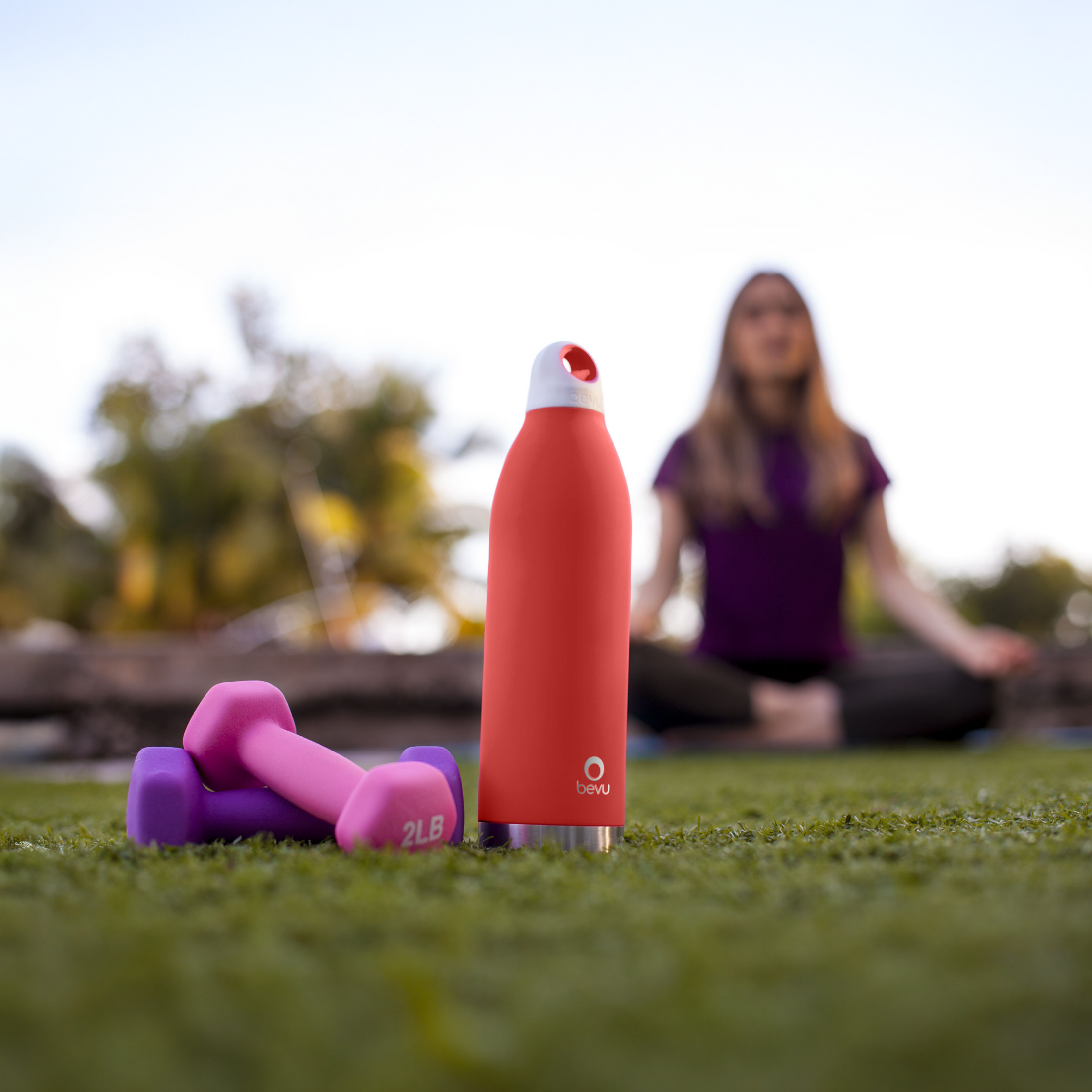 BEVU DUO STAINLESS STEEL INSULATED BOTTLE 25OZ (750ml)
