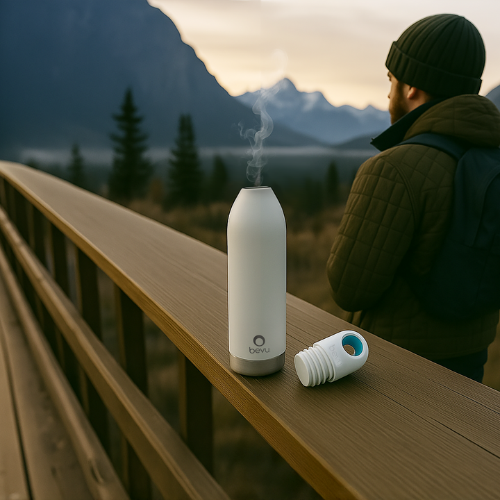 BEVU DUO STAINLESS STEEL INSULATED BOTTLE 25OZ (750ml) - bevulife.com