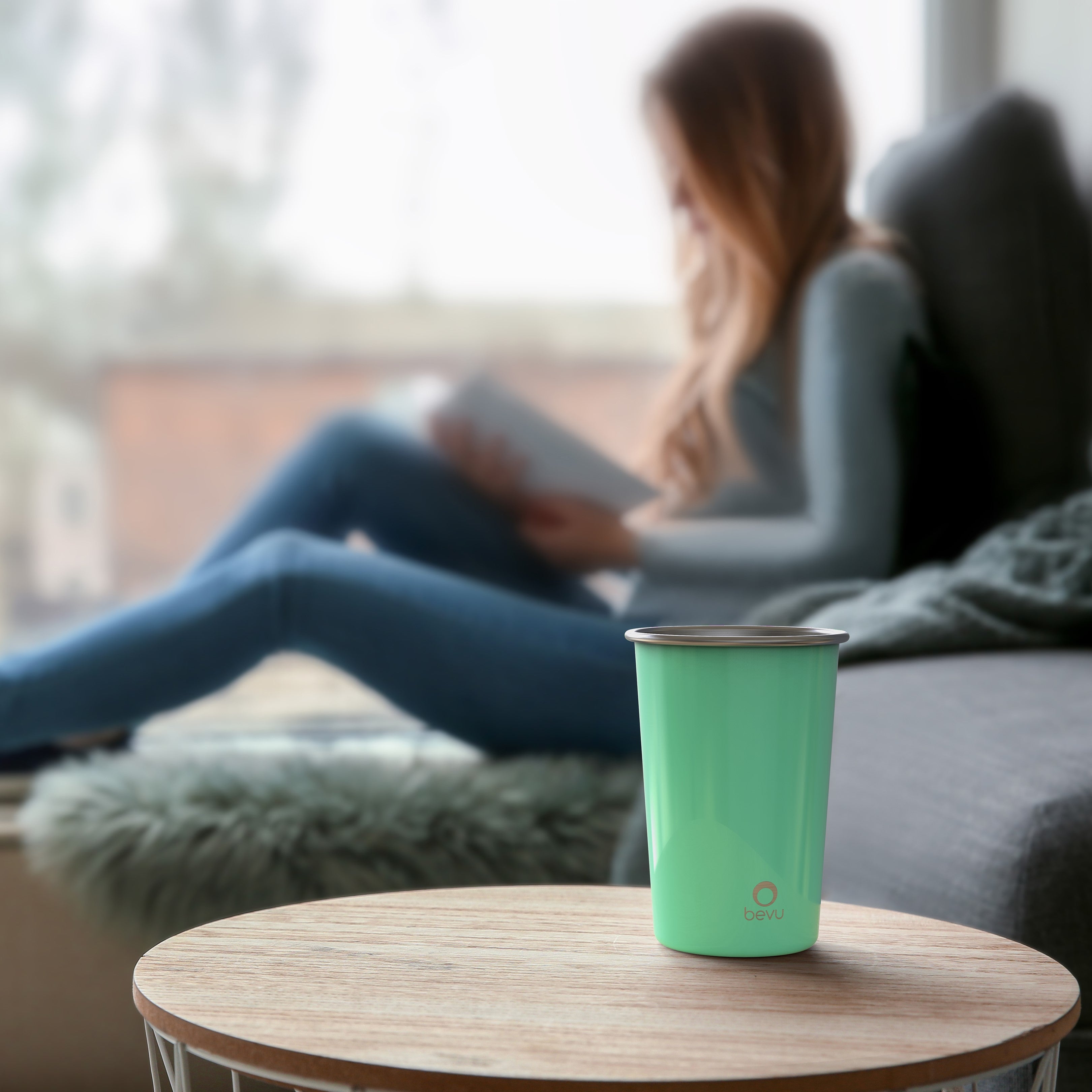 Image of Bevu® FIESTA Cups (4) 470ml / 16oz by Bevu Life, showcasing their modern design and generous capacity for enjoying your favorite drinks. Perfect for festive gatherings and joyful moments with friends and family.