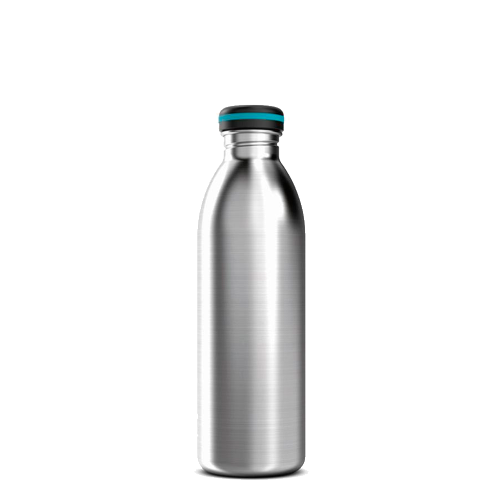 Image of Bevu Life's ONE Single Wall 25oz Bottle, showcasing its minimalist design and ability to keep your beverages fresh. Perfect for accompanying you in your daily activities with comfort and style.