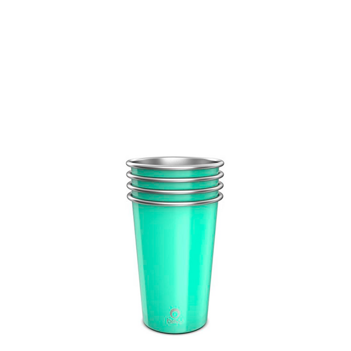 Image of Bevu® FIESTA Cups (4) 470ml / 16oz by Bevu Life, showcasing their modern design and generous capacity for enjoying your favorite drinks. Perfect for festive gatherings and joyful moments with friends and family.