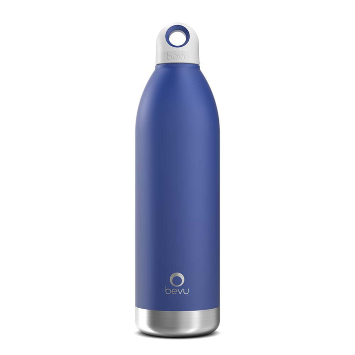 Image of the 25oz DUO Insulated Bottle by Bevu Life, showcasing its sleek design and double-wall insulation for maintaining beverage temperature. Perfect for on-the-go hydration with style and functionality.