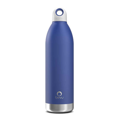 Bevu® DUO Insulated Bottle.   750ml / 25oz.-bevu-insulated-bottle-thermo-vacuum-stainles-steel-water-sports-agua-hydration-beach-contigo-swell-yeti-camelbak-recycle-ecofriendly-jambu-limited-modern-sleek-bottle