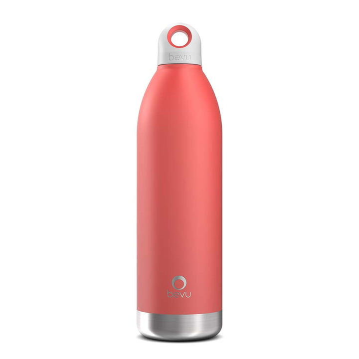 Image of the 25oz DUO Insulated Bottle by Bevu Life, showcasing its sleek design and double-wall insulation for maintaining beverage temperature. Perfect for on-the-go hydration with style and functionality.