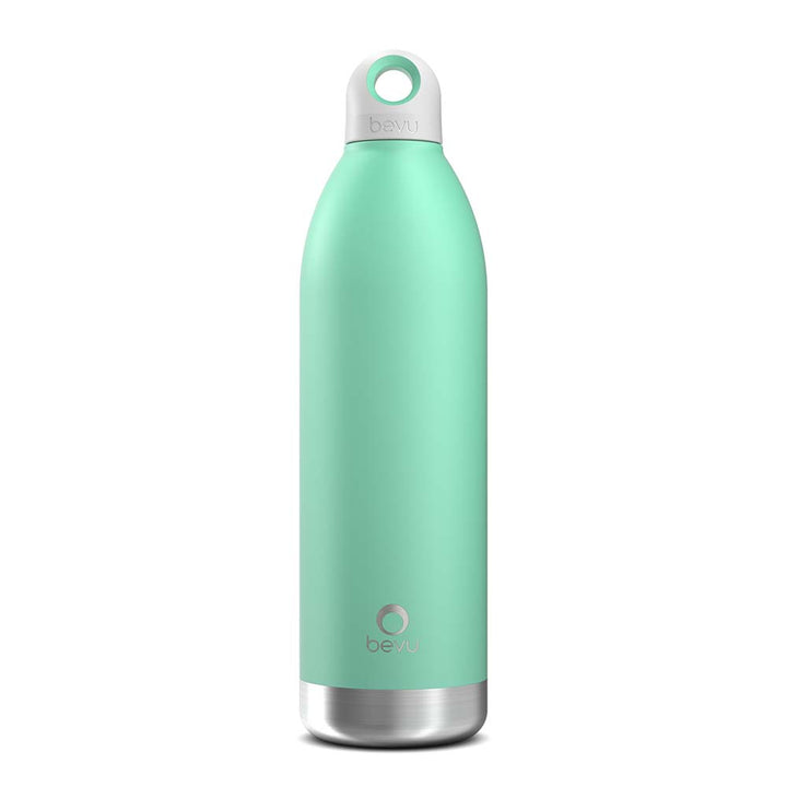 Image of the 25oz DUO Insulated Bottle by Bevu Life, showcasing its sleek design and double-wall insulation for maintaining beverage temperature. Perfect for on-the-go hydration with style and functionality.
