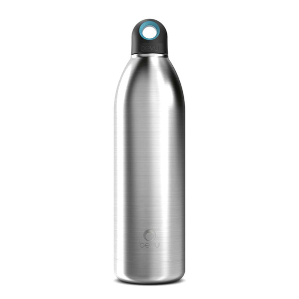 Image of the 25oz DUO Insulated Bottle by Bevu Life, showcasing its sleek design and double-wall insulation for maintaining beverage temperature. Perfect for on-the-go hydration with style and functionality.