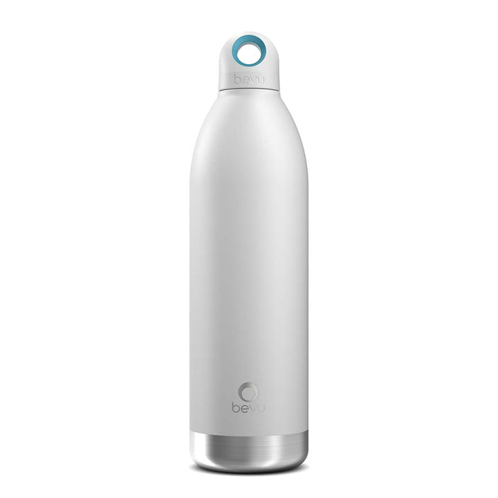 Image of the 25oz DUO Insulated Bottle by Bevu Life, showcasing its sleek design and double-wall insulation for maintaining beverage temperature. Perfect for on-the-go hydration with style and functionality.
