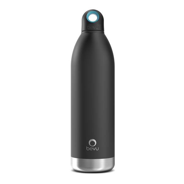 Image of the 25oz DUO Insulated Bottle by Bevu Life, showcasing its sleek design and double-wall insulation for maintaining beverage temperature. Perfect for on-the-go hydration with style and functionality.